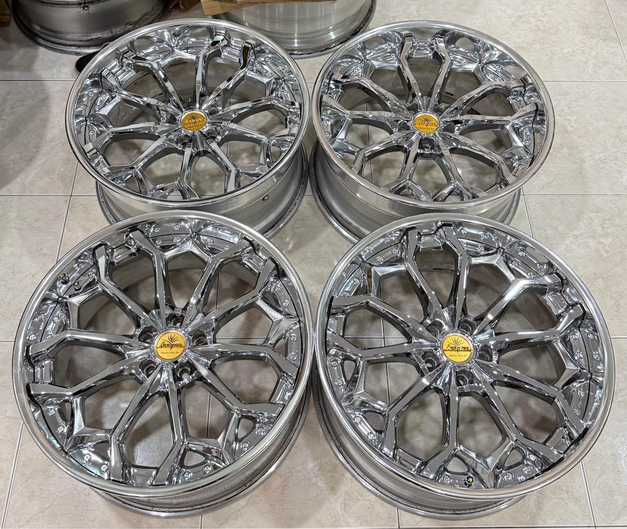 21”WEDS KRANZE ZILDAWN🇯🇵 F 9.5JJ+34 R 10JJ+28 PCD 114.3X5 3