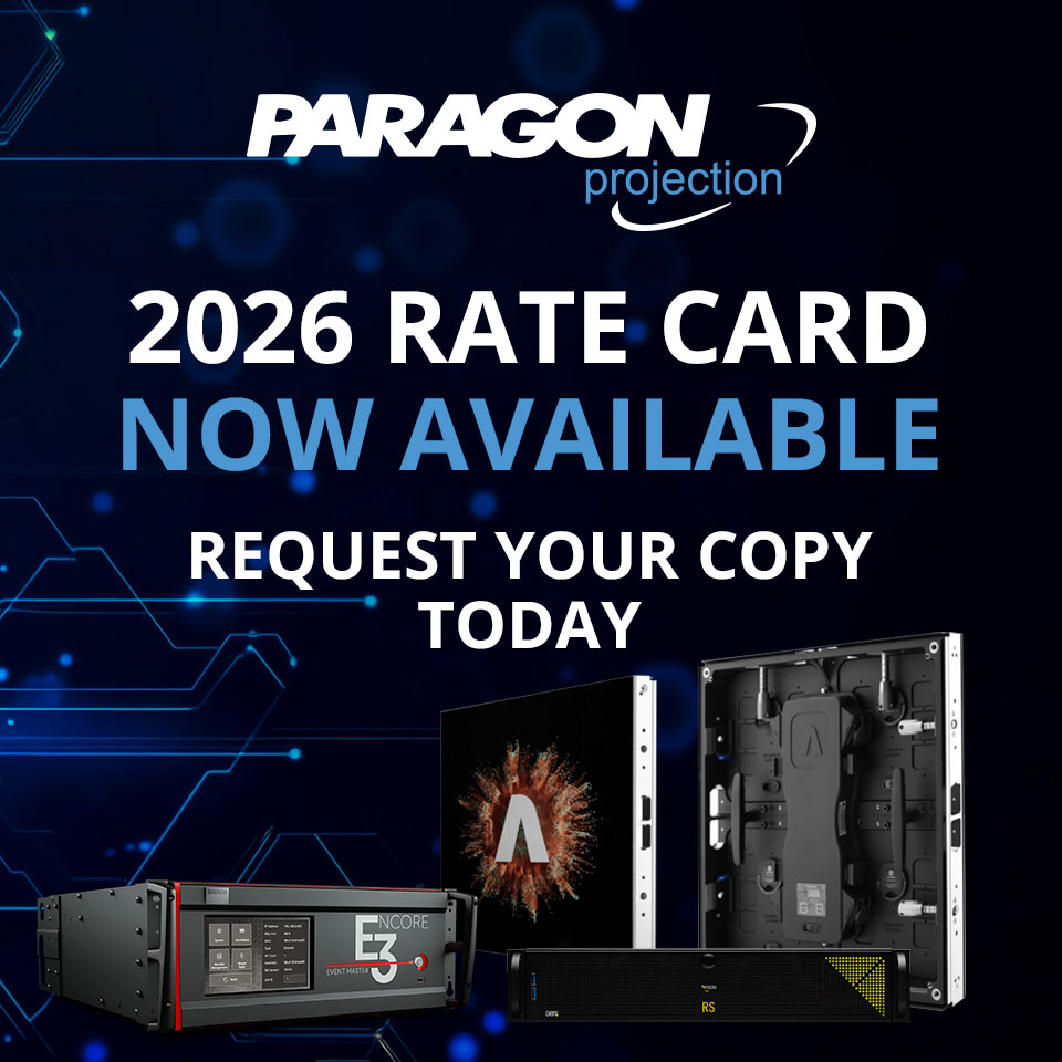 Our 2026 Rate Card is now live —... - Paragon Projection | Facebook