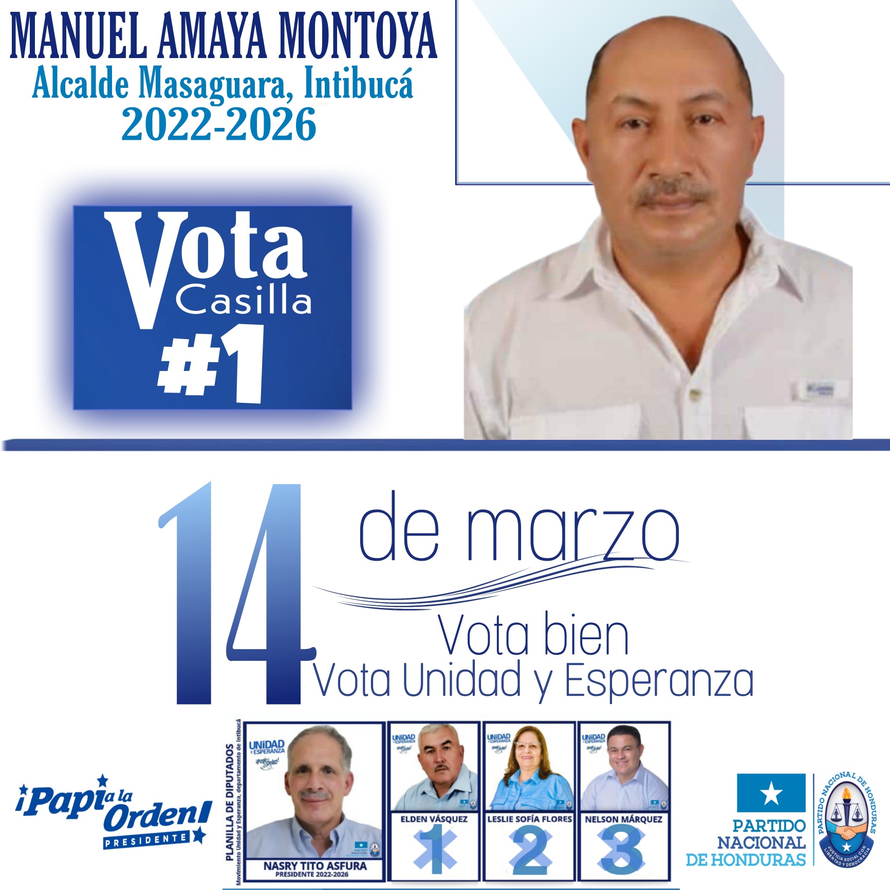 Y quien no conoce a... - Partido Nacional Intibucá 2021