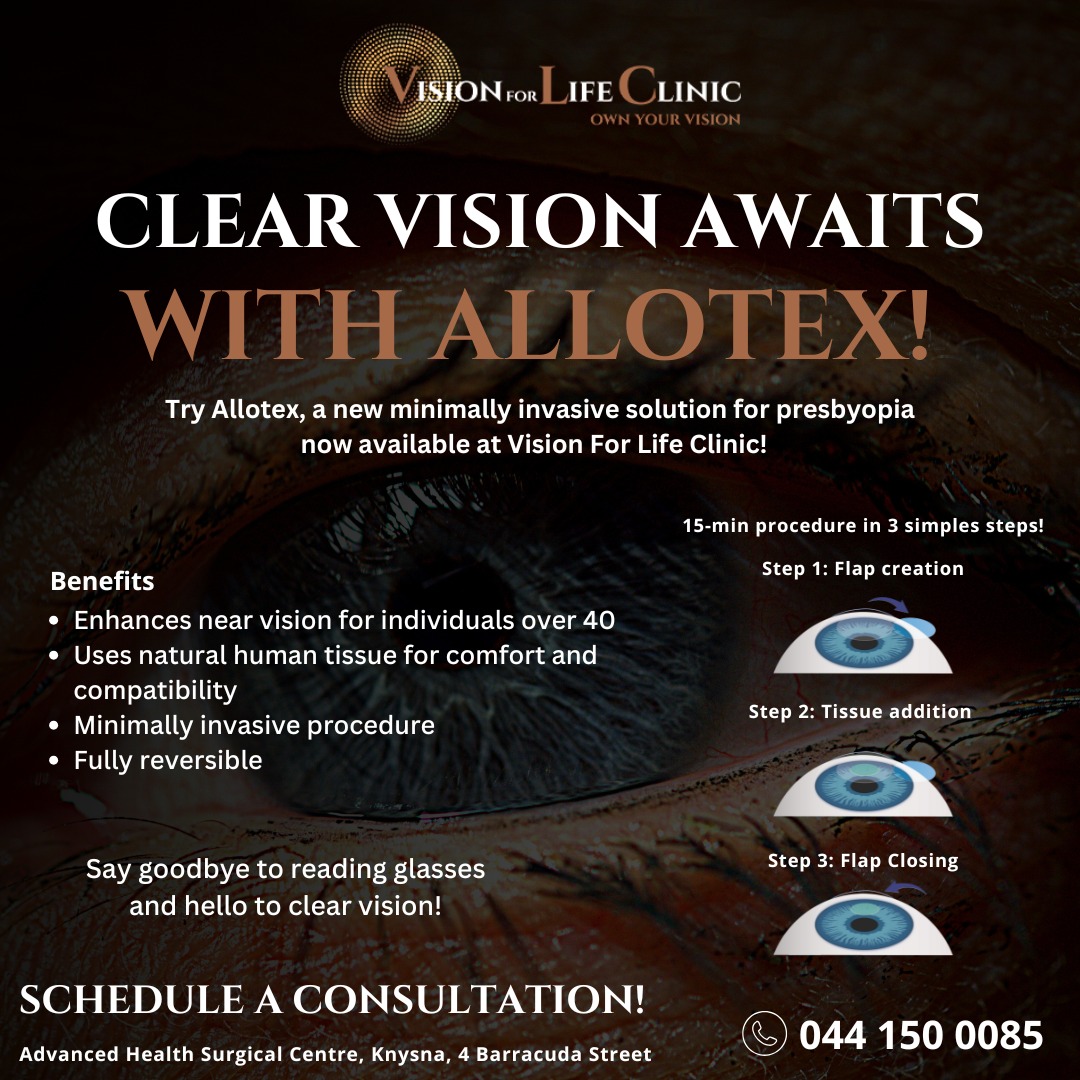 Dr - 👓 Say goodbye to reading glasses with Allotex! 👓 Allotex is a ...