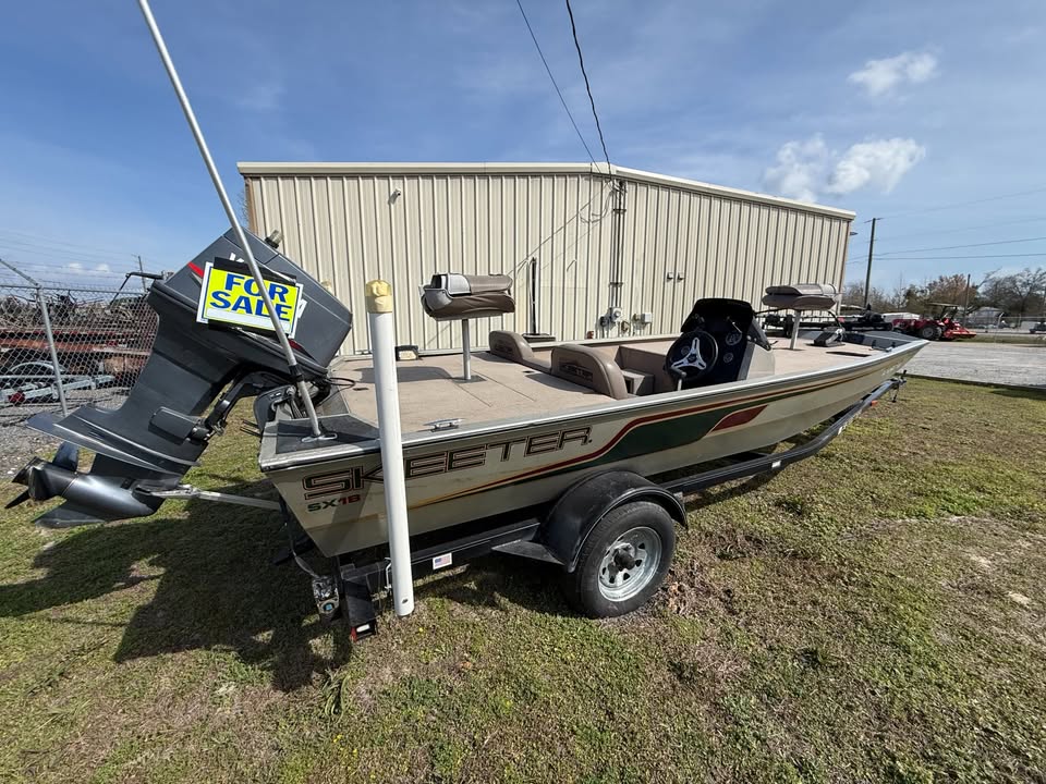 Boat, motor & trailer for sale! -1999 SX 18' Skeeter aluminum bass
