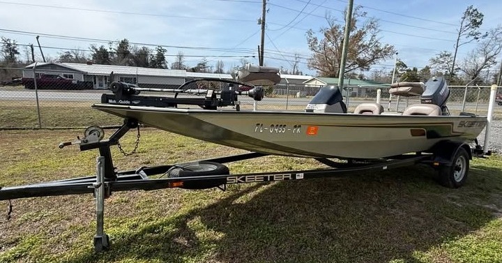Boat, motor & trailer for sale! -1999 SX 18' Skeeter aluminum bass