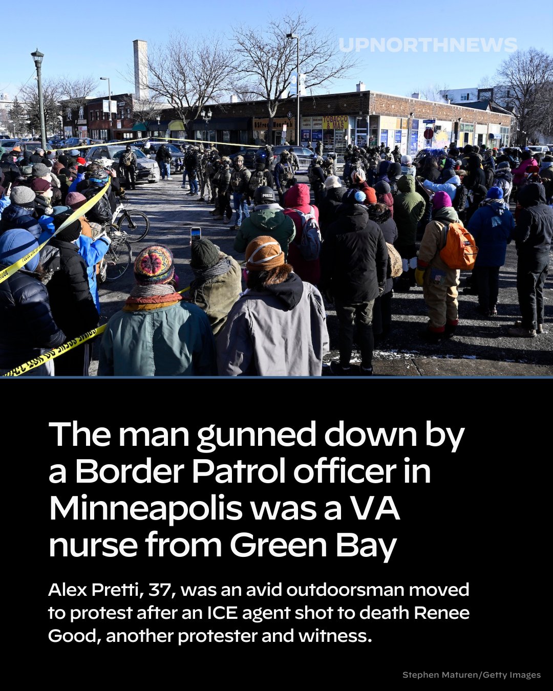 UpNorthNews - Alex Jeffrey Pretti, the man killed by a Border Patrol ...