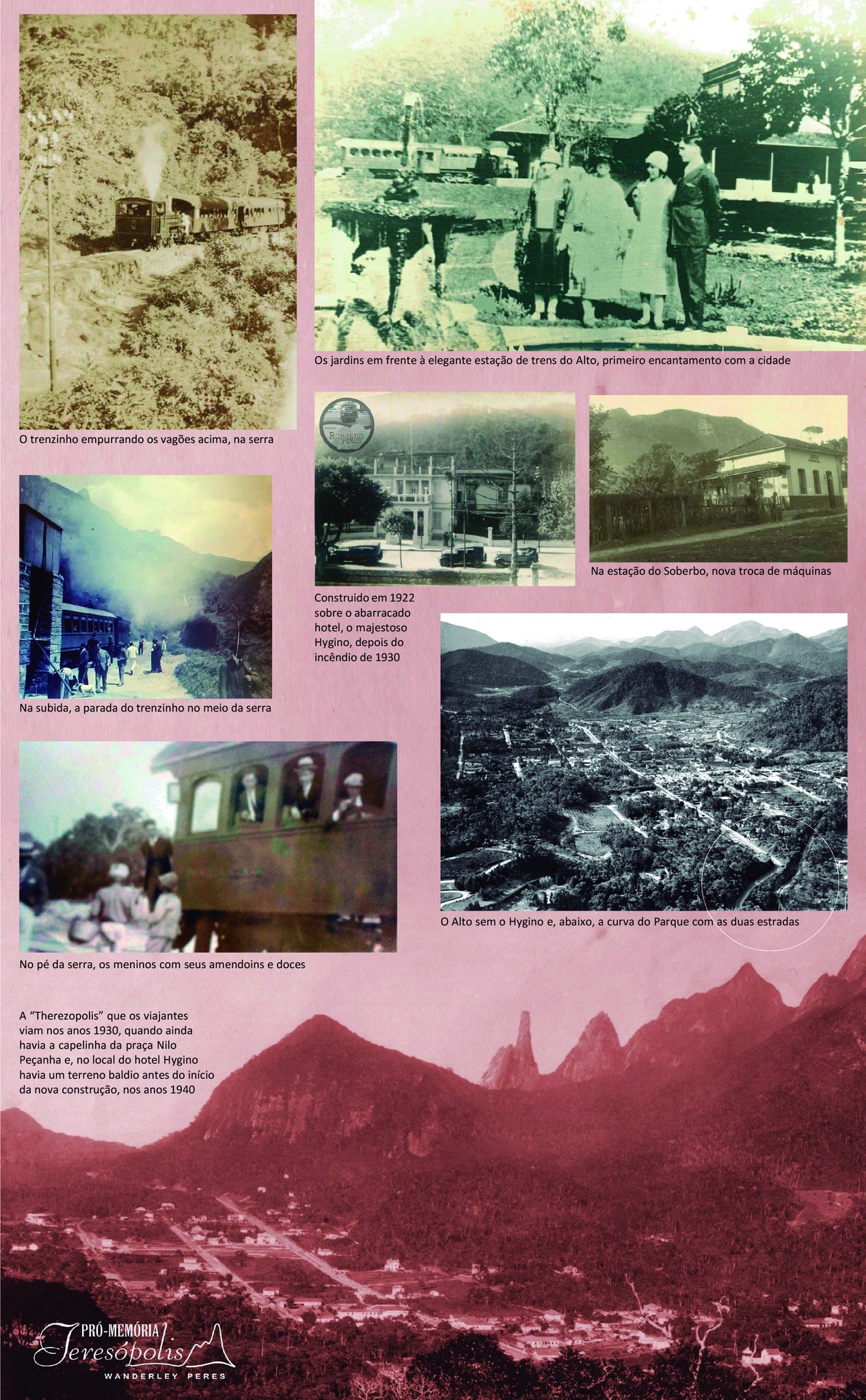 Wanderley - VIAGEM DE TREM EM 1935 Teresópolis já teve trem. Muita ...