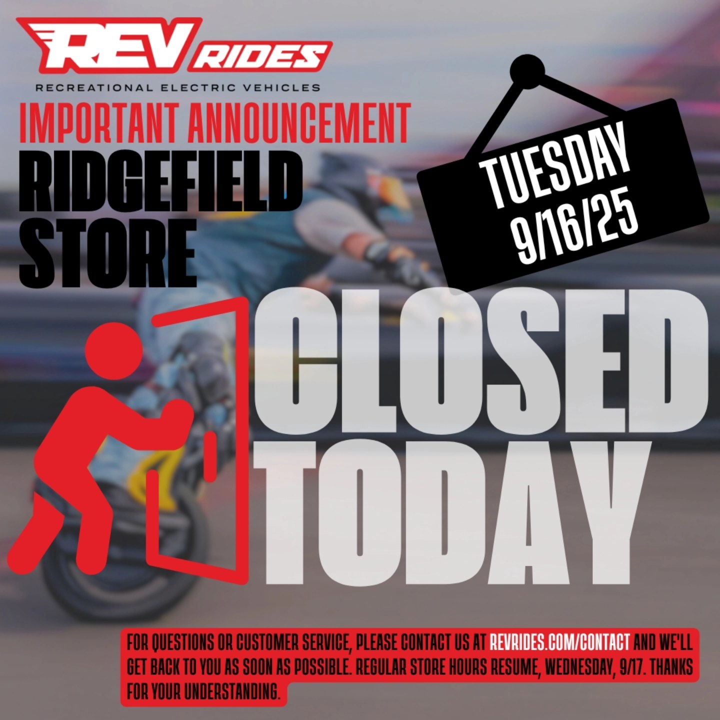 REV Rides | Ridgefield WA