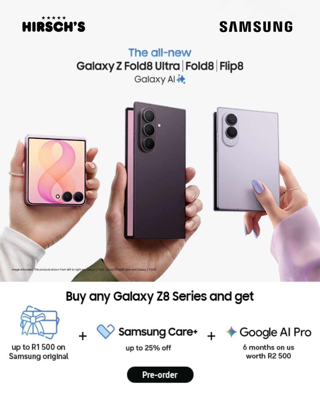 Hirsch's - The next generation of Galaxy is here. Pre-order the