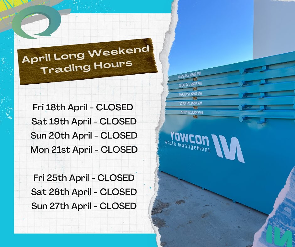 Rowcon - Our team will be taking a well earned break this easter🐣 Here ...