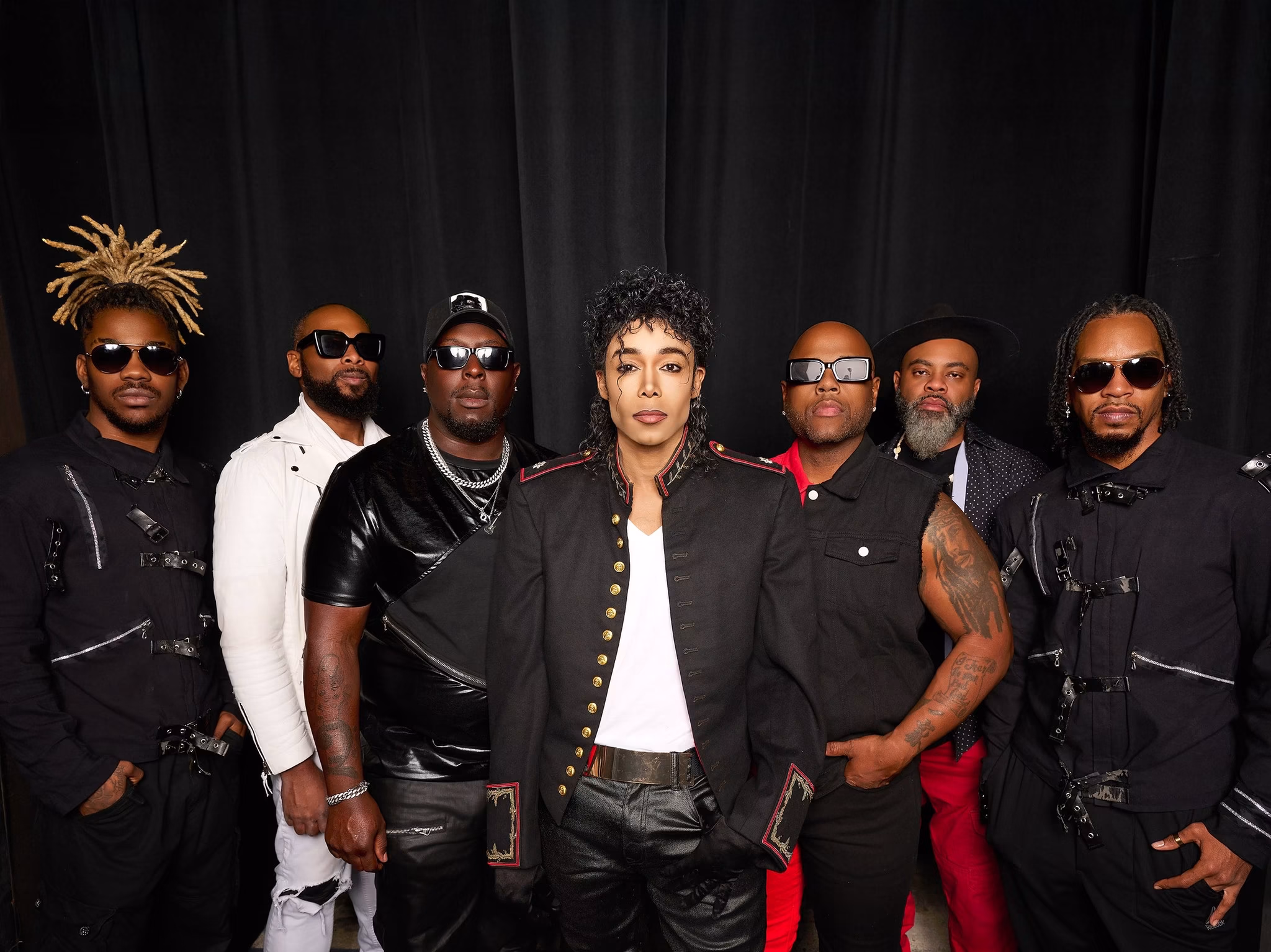 house of blues cleveland dress code Who's Bad: The Ultimate Michael Jackson Experience stretchy dress Made in USA Baby Color:Raven