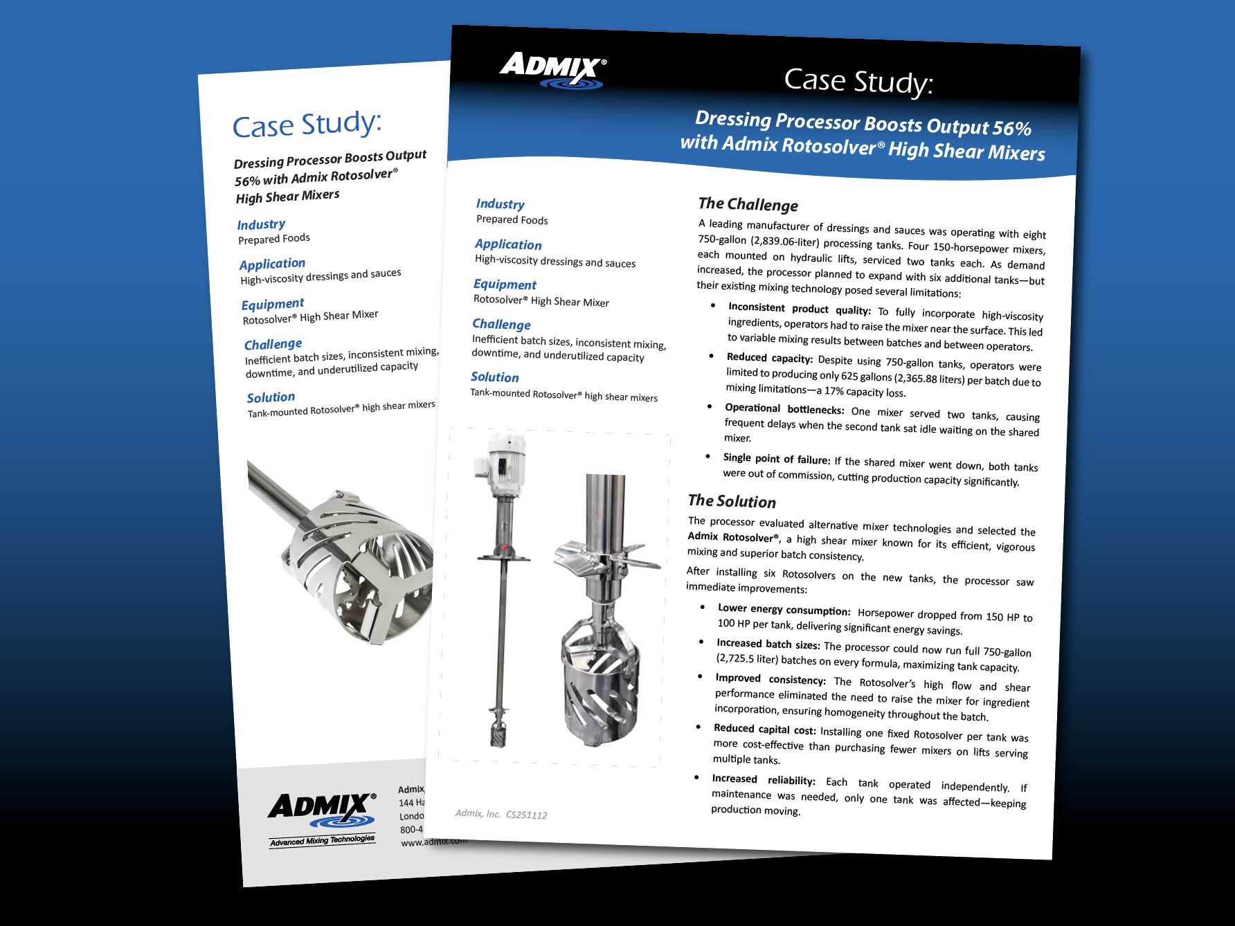 Admix - How do you take a tough dressing formulation and turn it into a ...