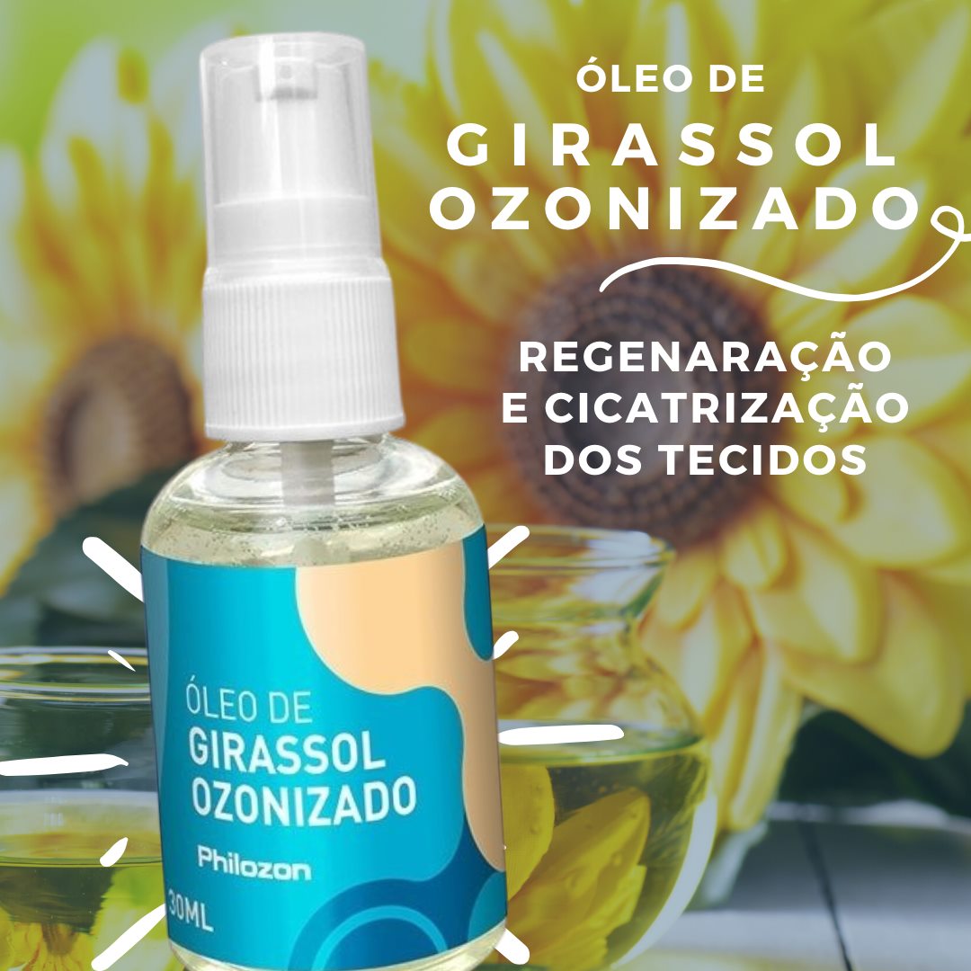 Centralem - 🌻O Óleo de Girassol Ozonizado possui propriedades ...