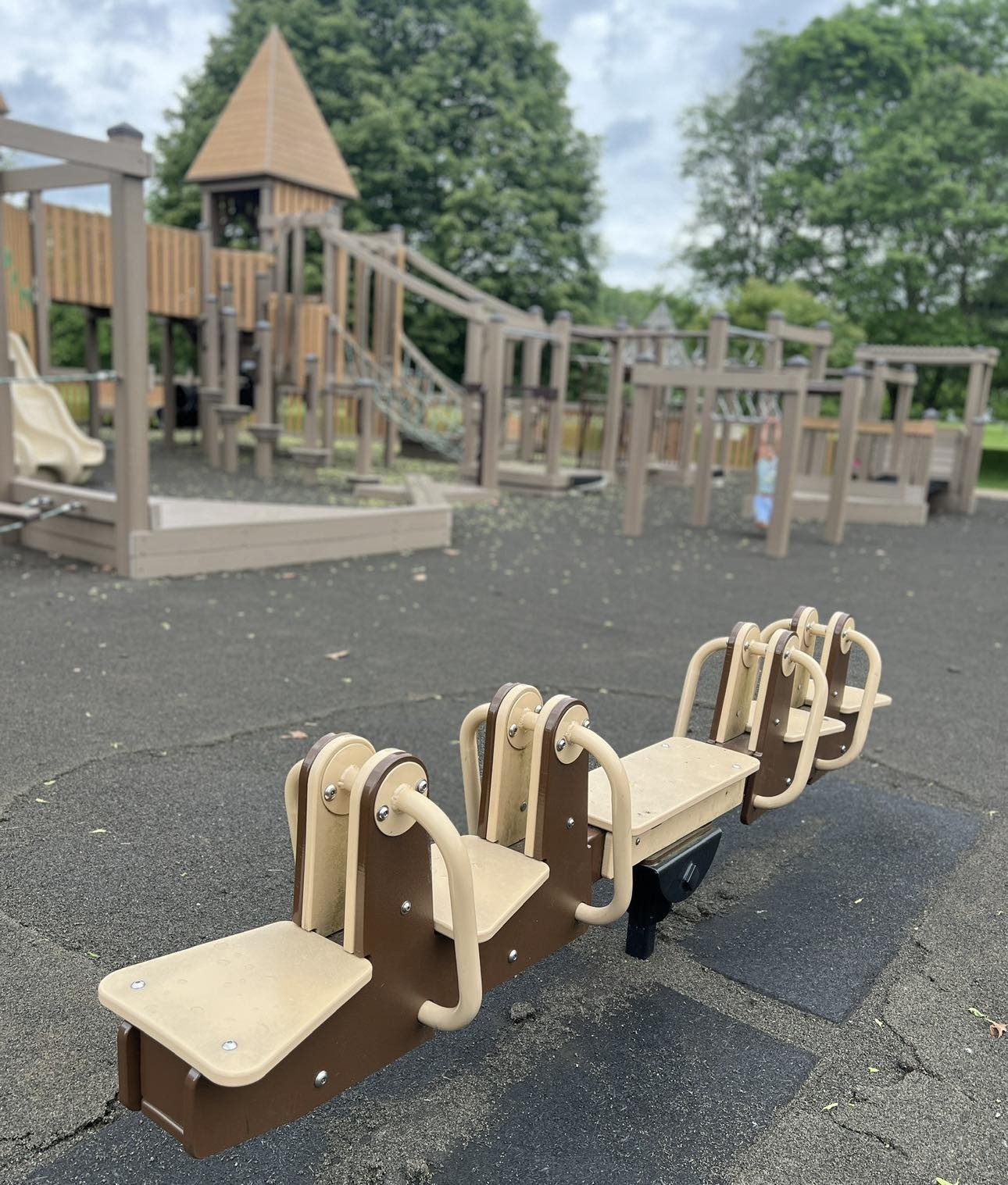 One of our favorite playgrounds in Granville has reopened 