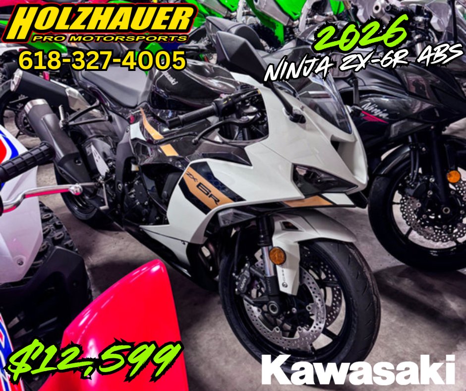 🏍️ Ride Green. Ride a Ninja. 💚 The 2026 Kawasaki Ninja lineup
