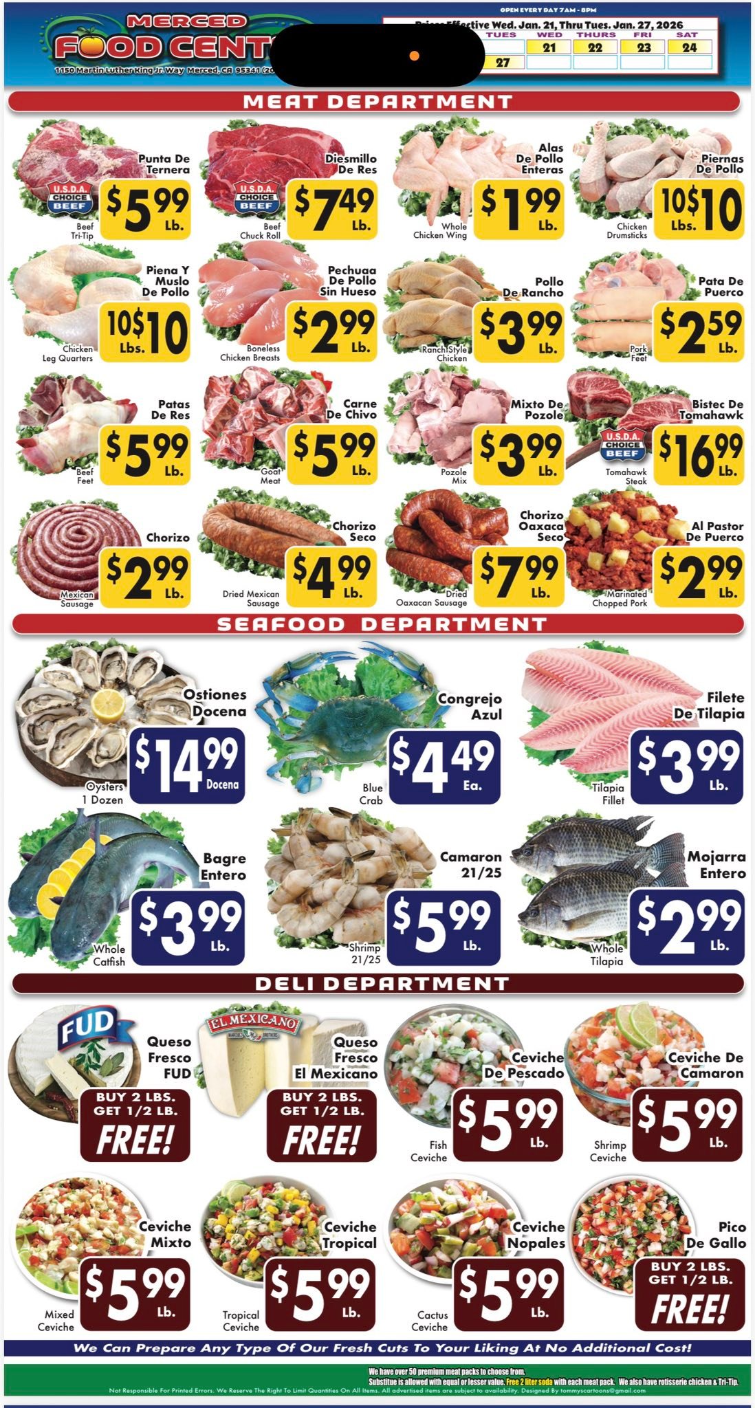 Merced Food Center added a new photo. - Merced Food Center