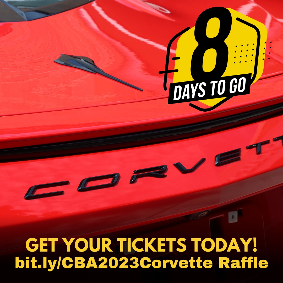 The 32nd Annual Corvette Raffle is... - CBA Corvette Raffle