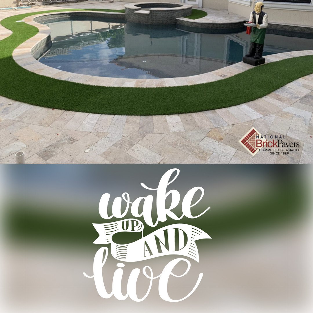 A turf inlay can really make... - National Brick Pavers Corp | Facebook