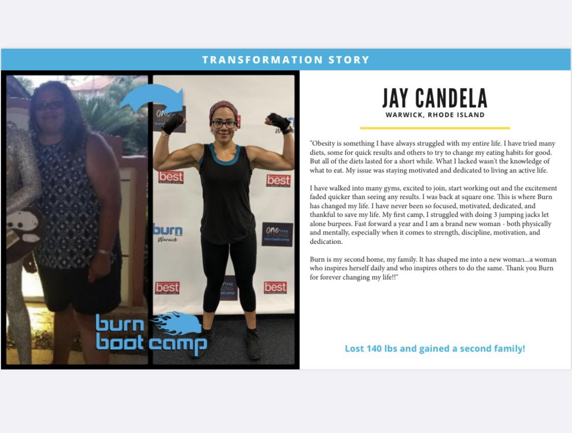 🚨 TRANSFORMATION THURSDAY!🚨... - Burn Boot Camp - Warwick, RI