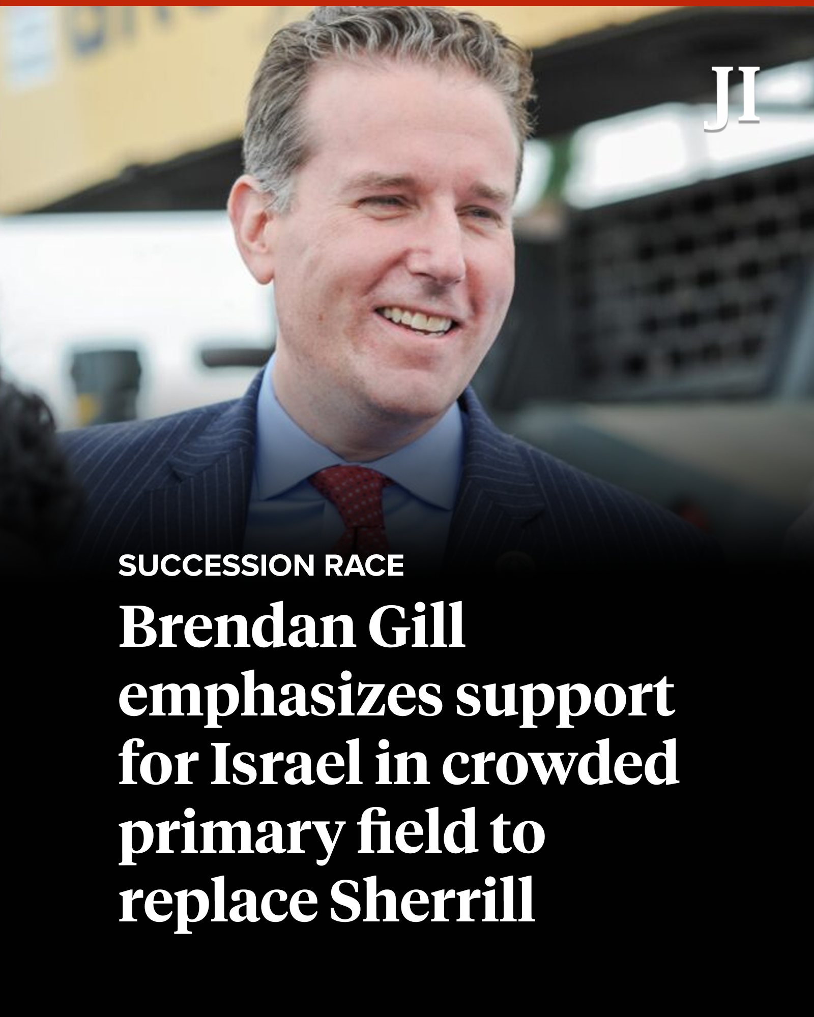 Jewish - Essex County Commissioner Brendan Gill, one of the leading ...