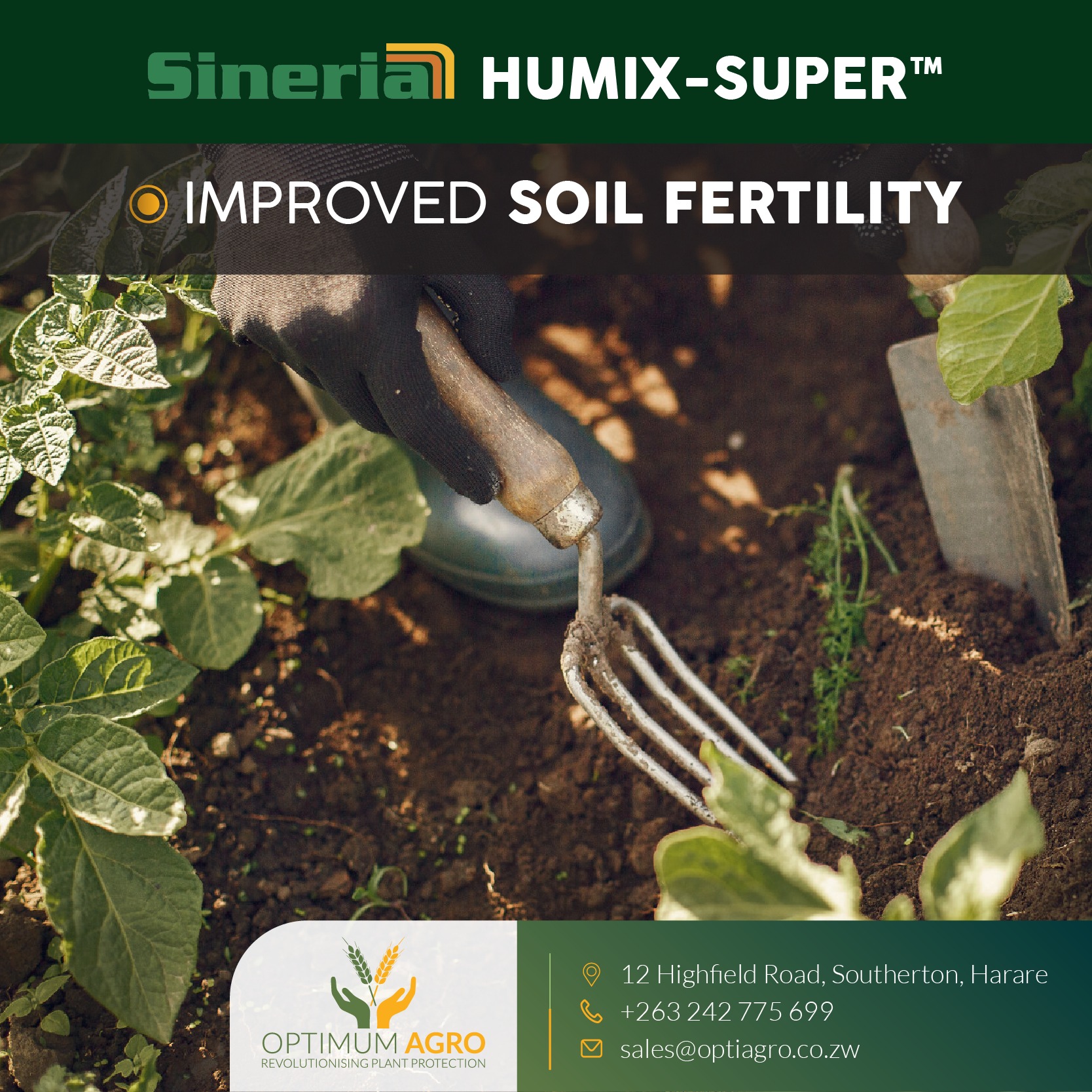 Optimum - Improve your soil fertility with HUMIX-SUPER™ 🌱 It is a ...