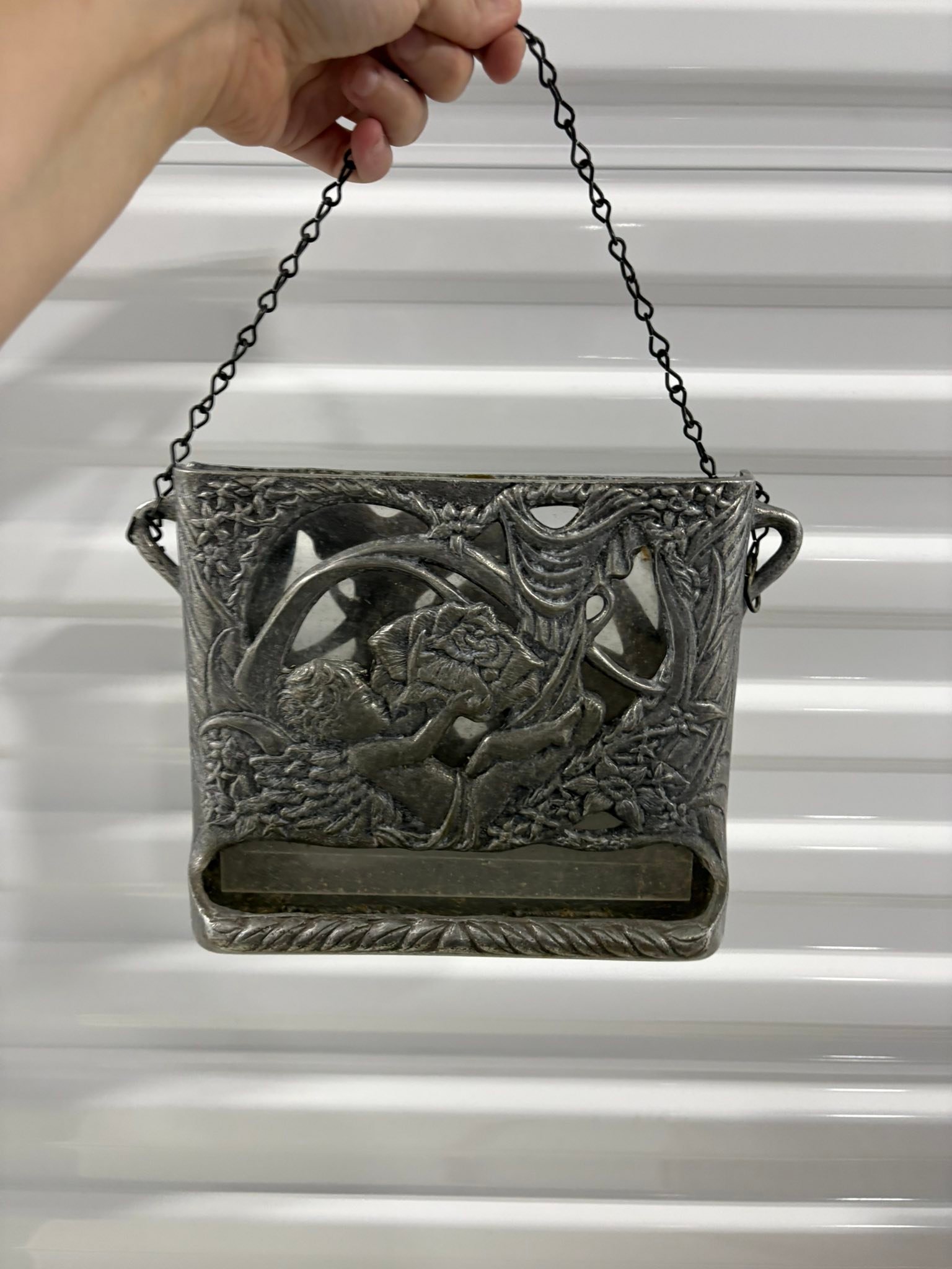 Are plates from Crown Castle Ltd real pewter or an aluminum zinc