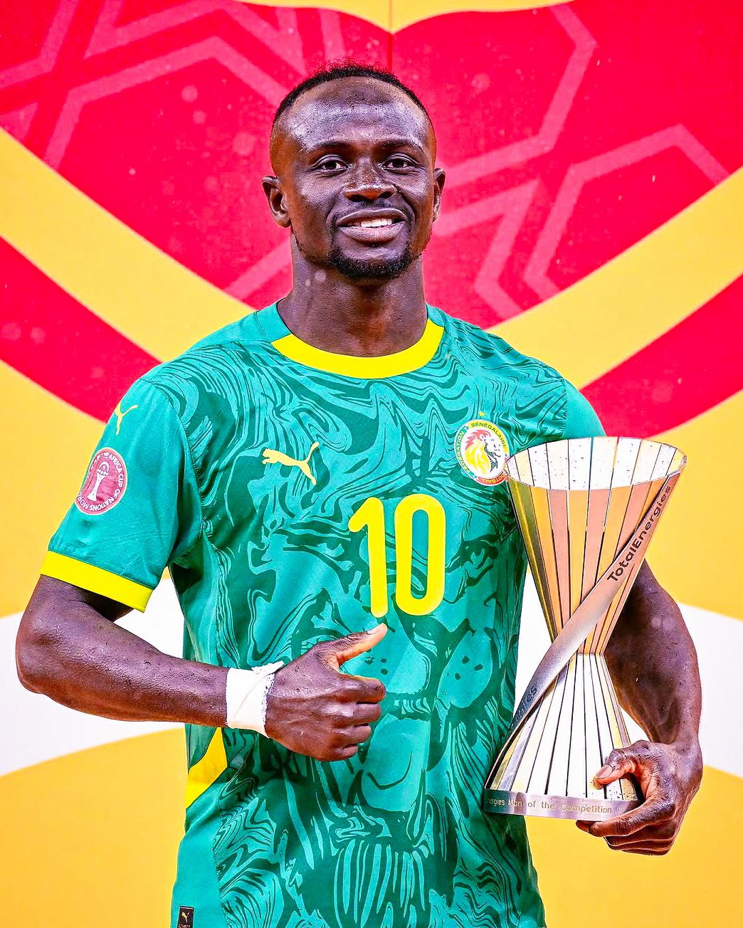 🚨 OFFICIAL: Sadio Mane wins the AFCON 2025 Player of the