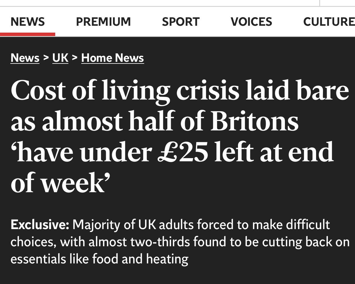 Almost half of Britons have less than... - Peter Stefanovic | Facebook