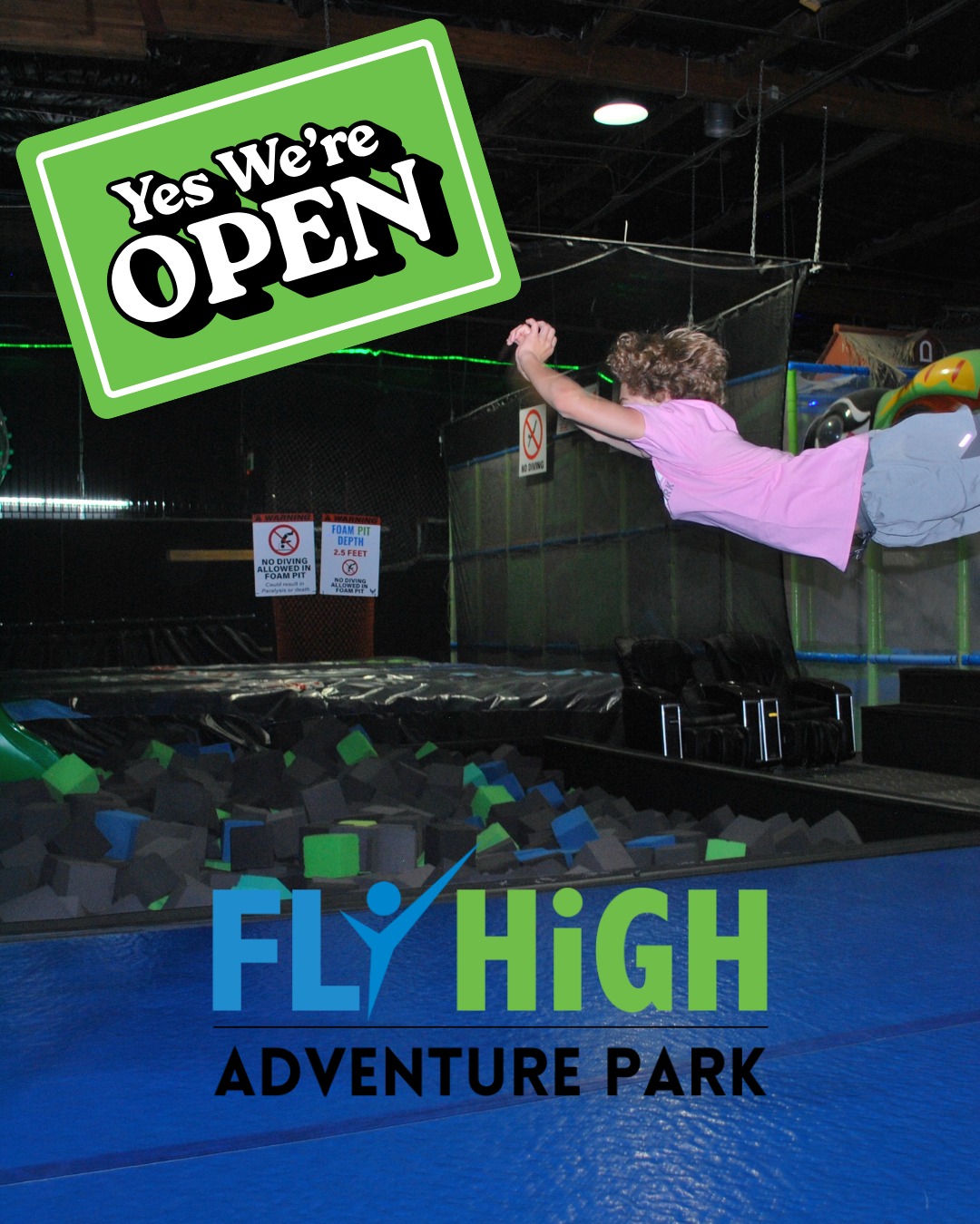 Fly High Trampoline park, Reno | Sparks NV