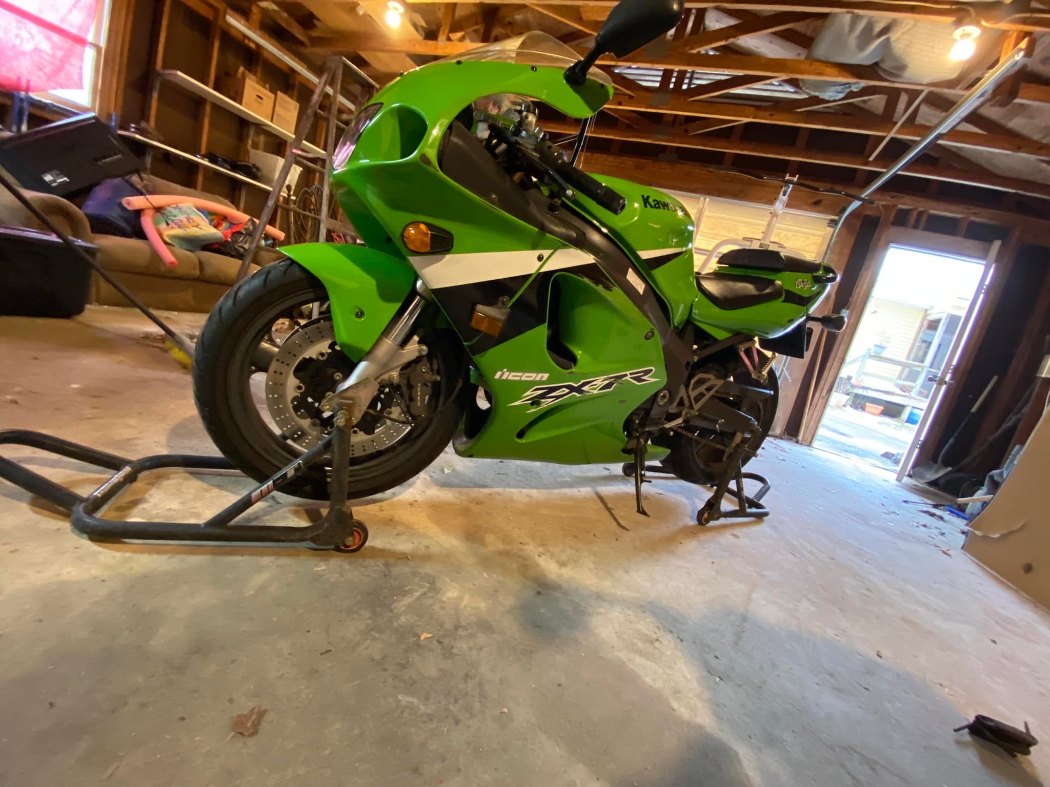 And my new bike is back together! Thanks Steve! As I said prior