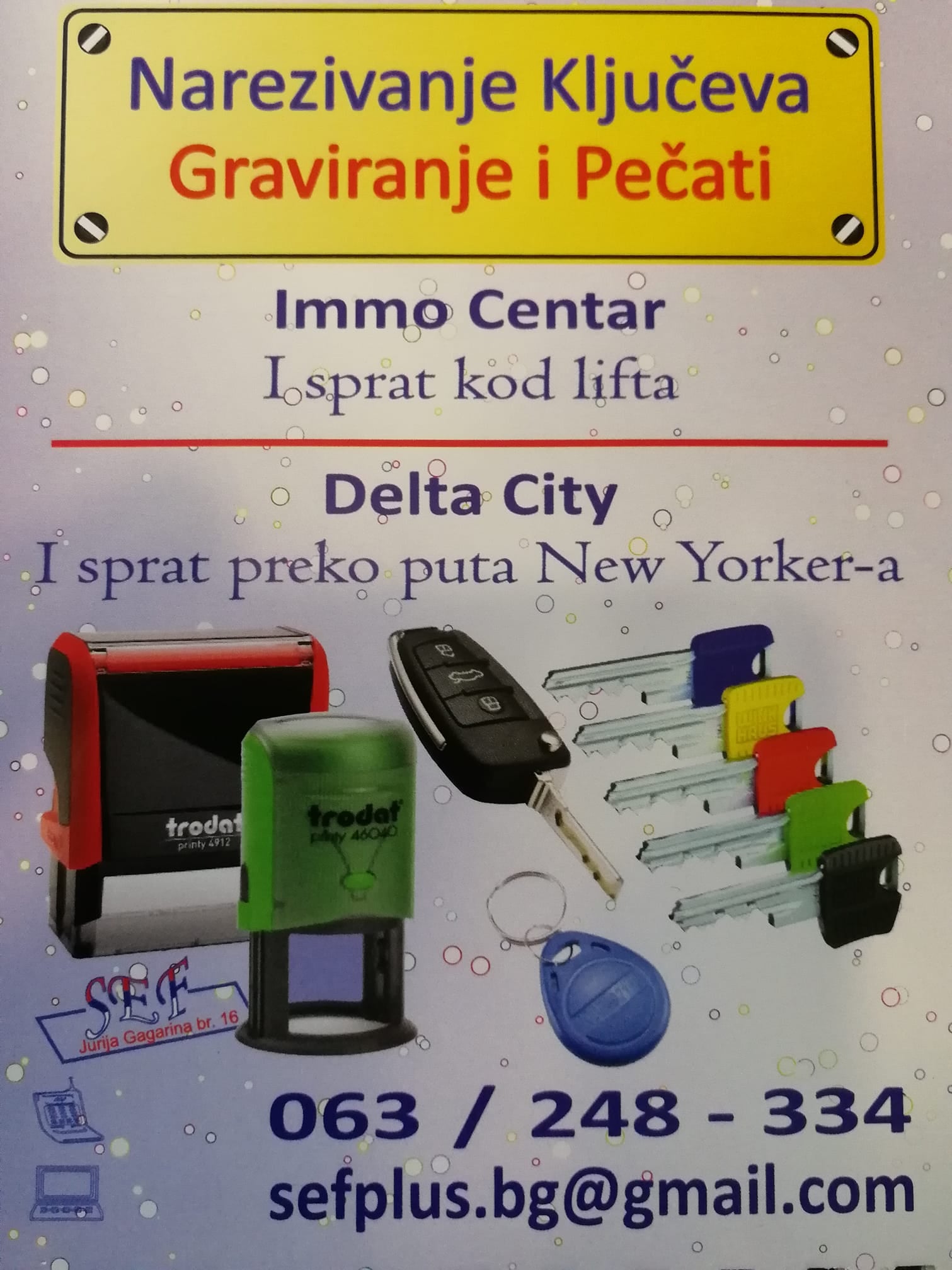 Sef Plus | Novi Beograd