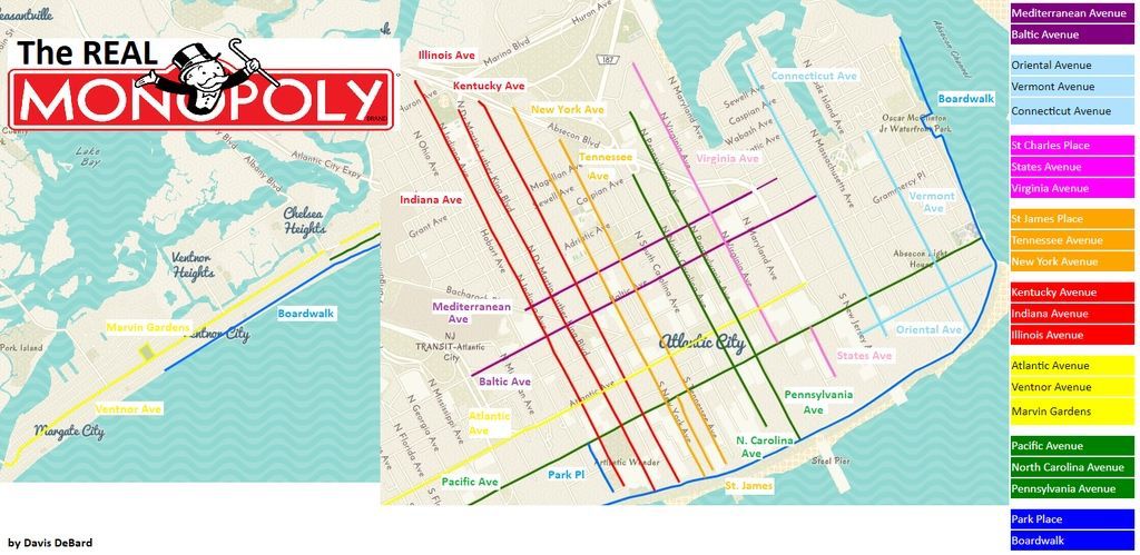 The original Monopoly board was... - Simon shows you maps | Facebook