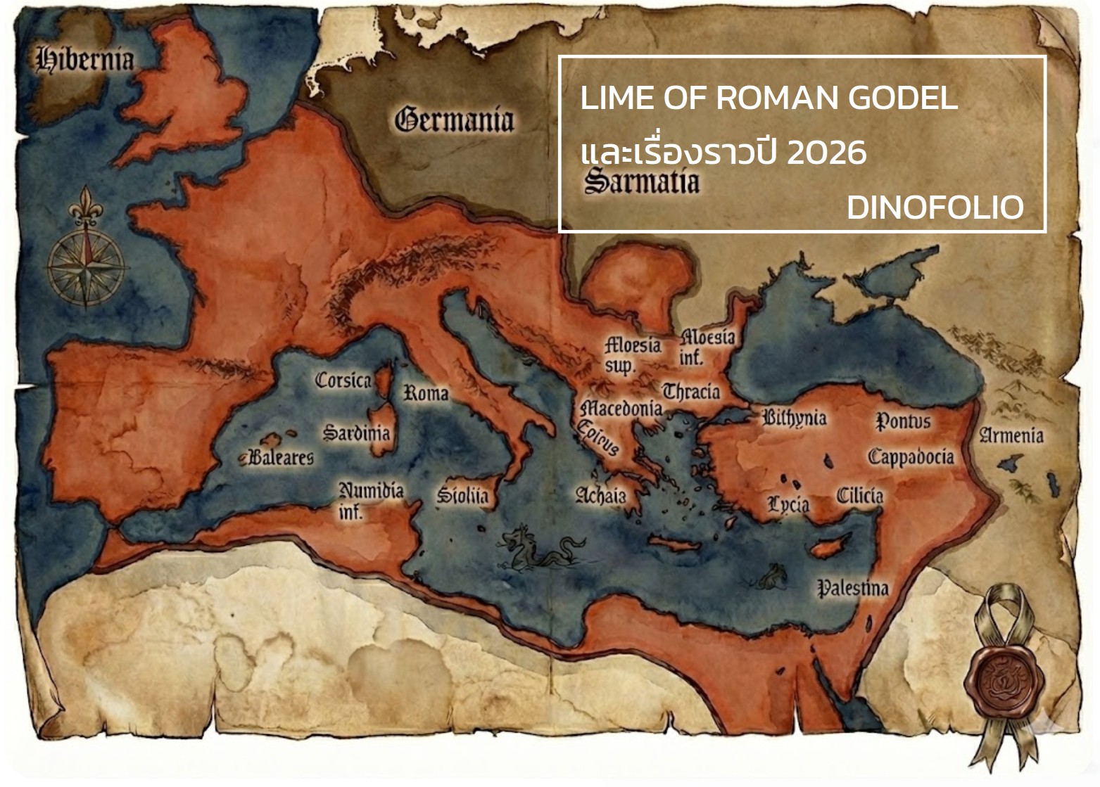 DinoFolio - มีอยู่ช่วงนึงใน ประวัติศาสตร์ครับ Roman ได้เริ่ม ...