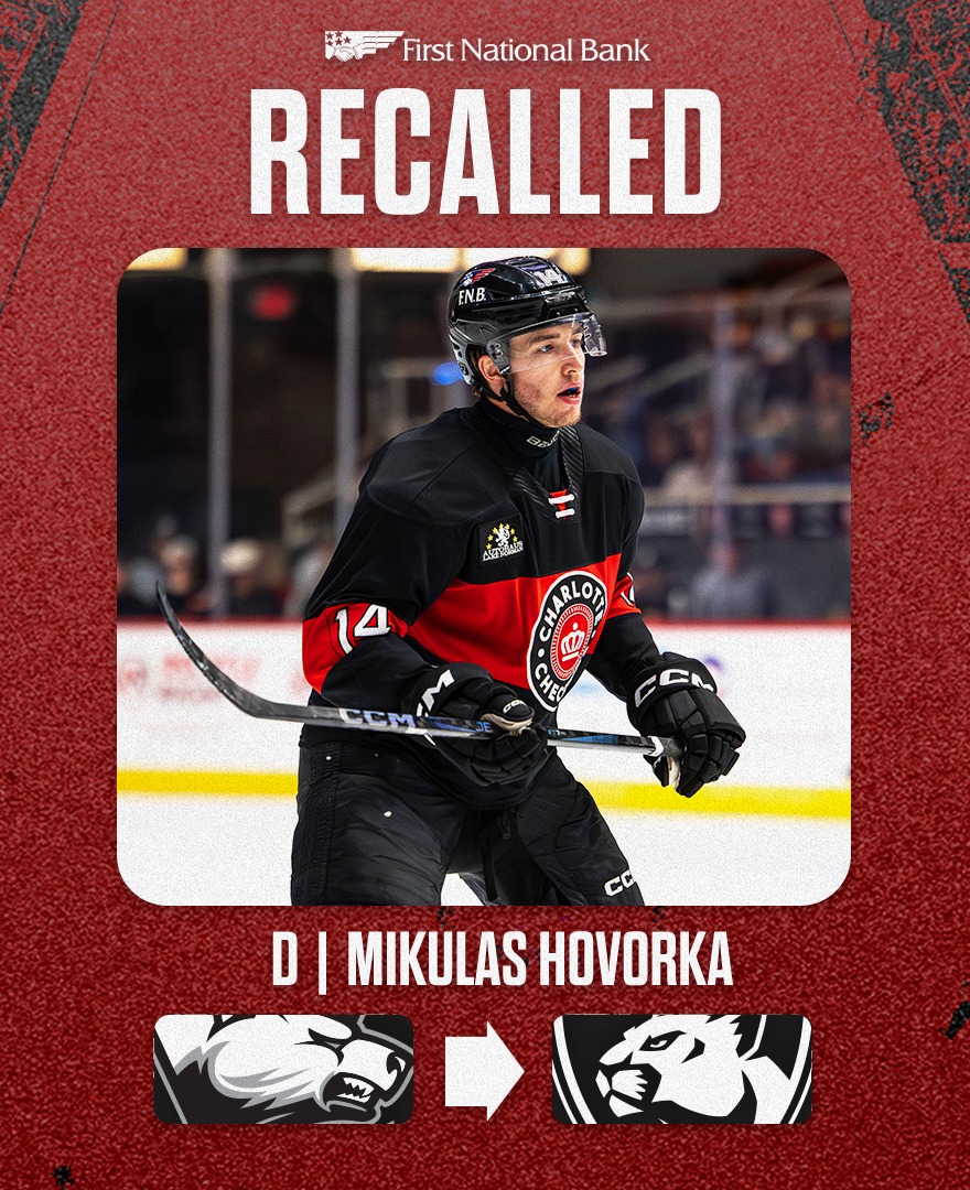The Florida Panthers have recalled defensemen Mikulas Hovorka and