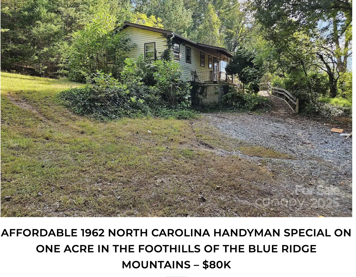 Affordable 1962 #NorthCarolina... - Old Houses Under $100K | Facebook