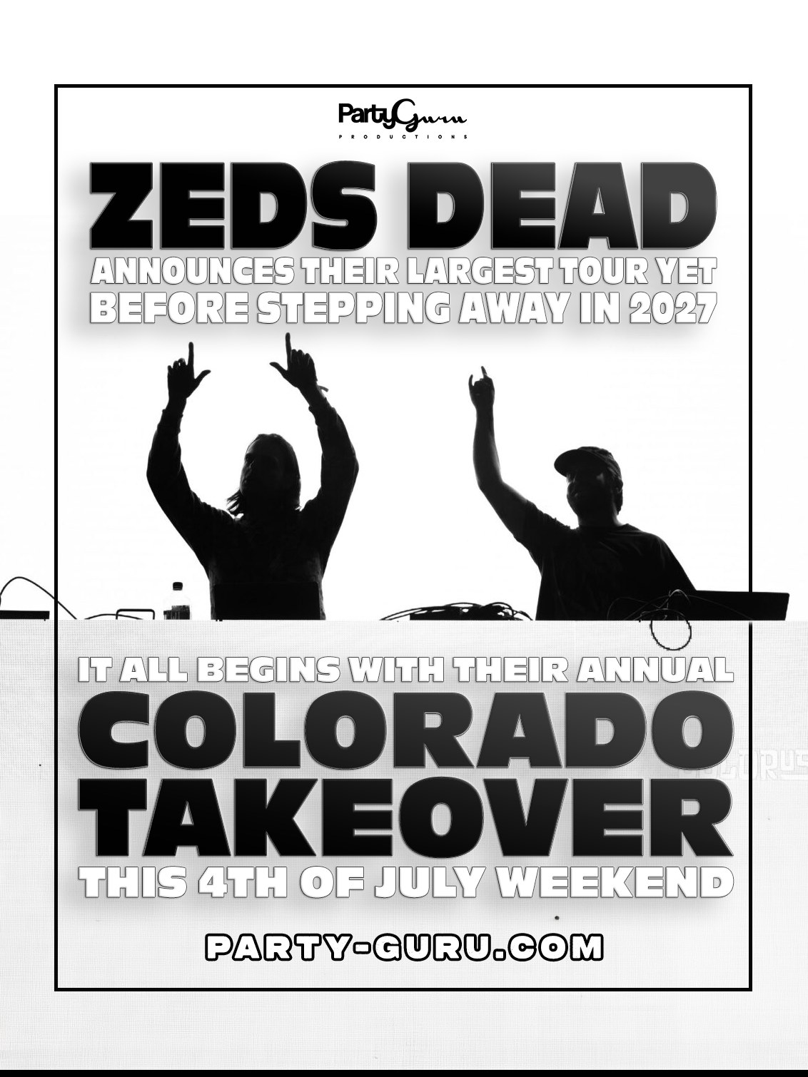 Zeds Dead announce their Journey of a Lifetime Tour! What started