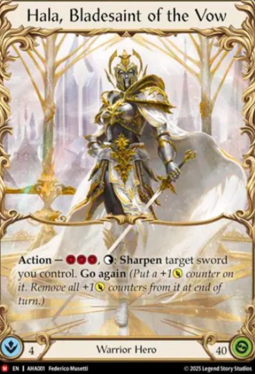 Every legend starts with a hero. ⚔️ Which Flesh and Blood hero