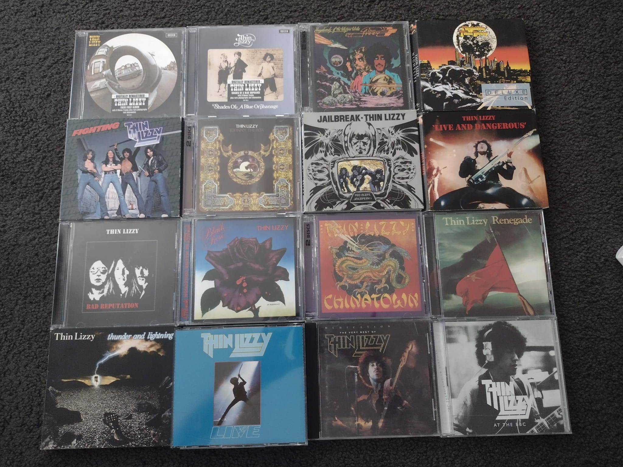 Thin Lizzy deluxe edition CD collection