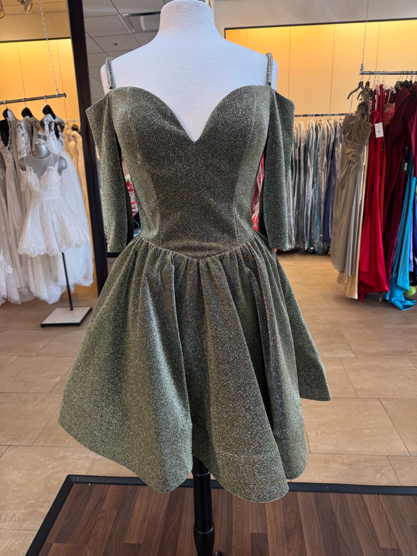 classy winter formal dresses Christmas party or Formal? These can be worn to both! Need shoes to match? We got those too. Always open wed-sat: 11-6 sun: 12-5 # #alabama #spanishfort #formal Lavetir A-Line/Princess Strapless Sleeveless upload-20240117 Color:Light Grey Heather G178