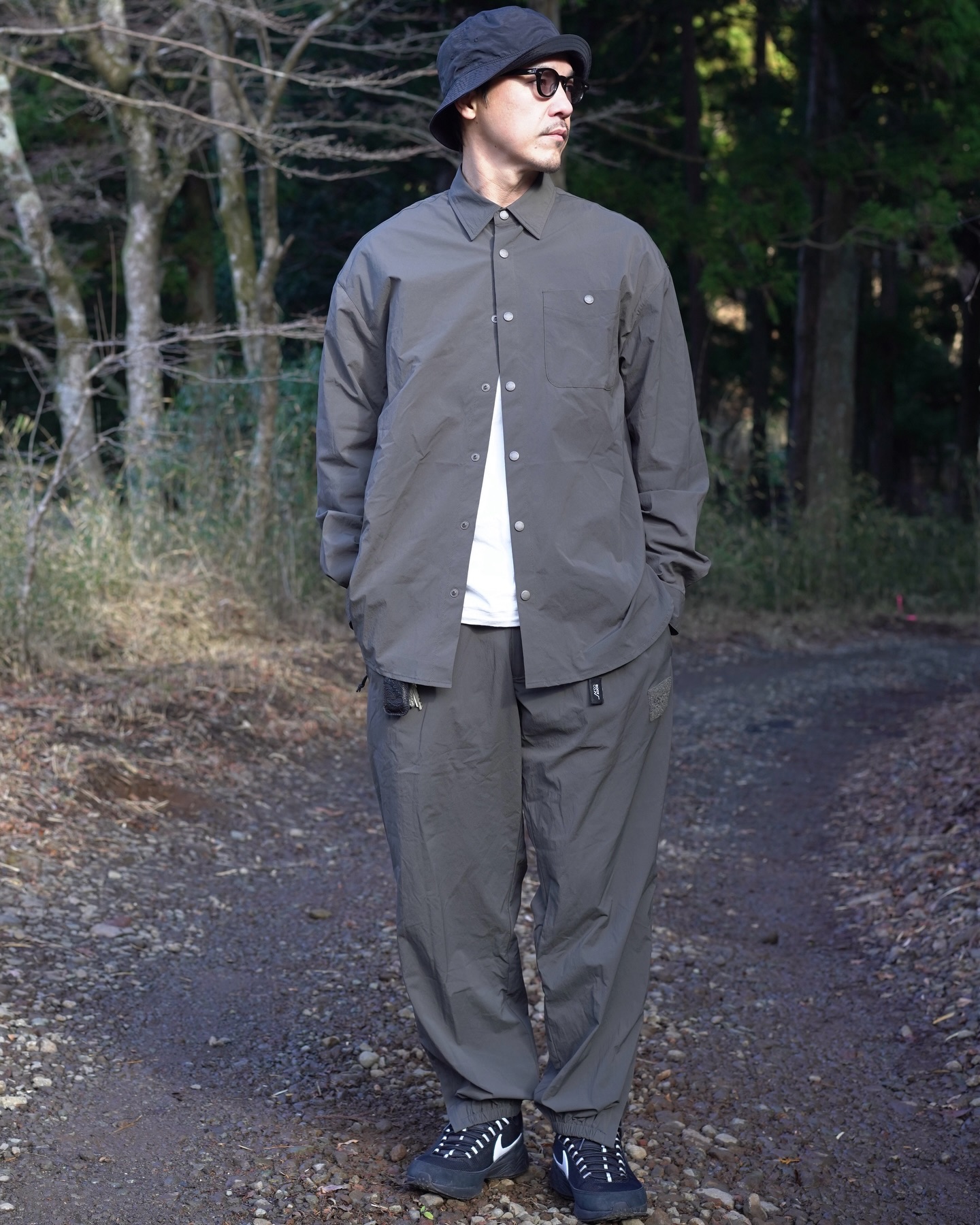 ROOT プレイストレッチスモック・パンツ　セットアップ CO. PLAY