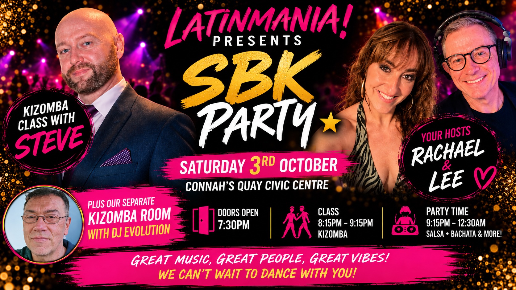 LATINMania! SBK Party at Connah’s Quay (May)