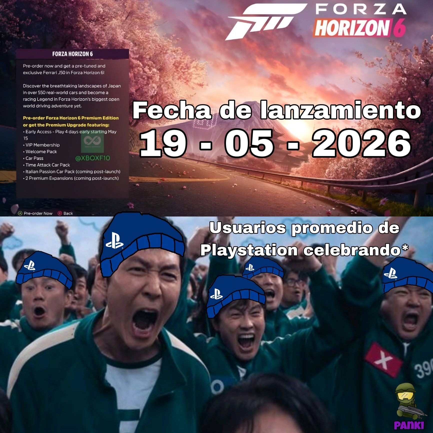 Memes - Se filtro la fecha de lanzamiento de Forza Horizon 6, y ahora ...