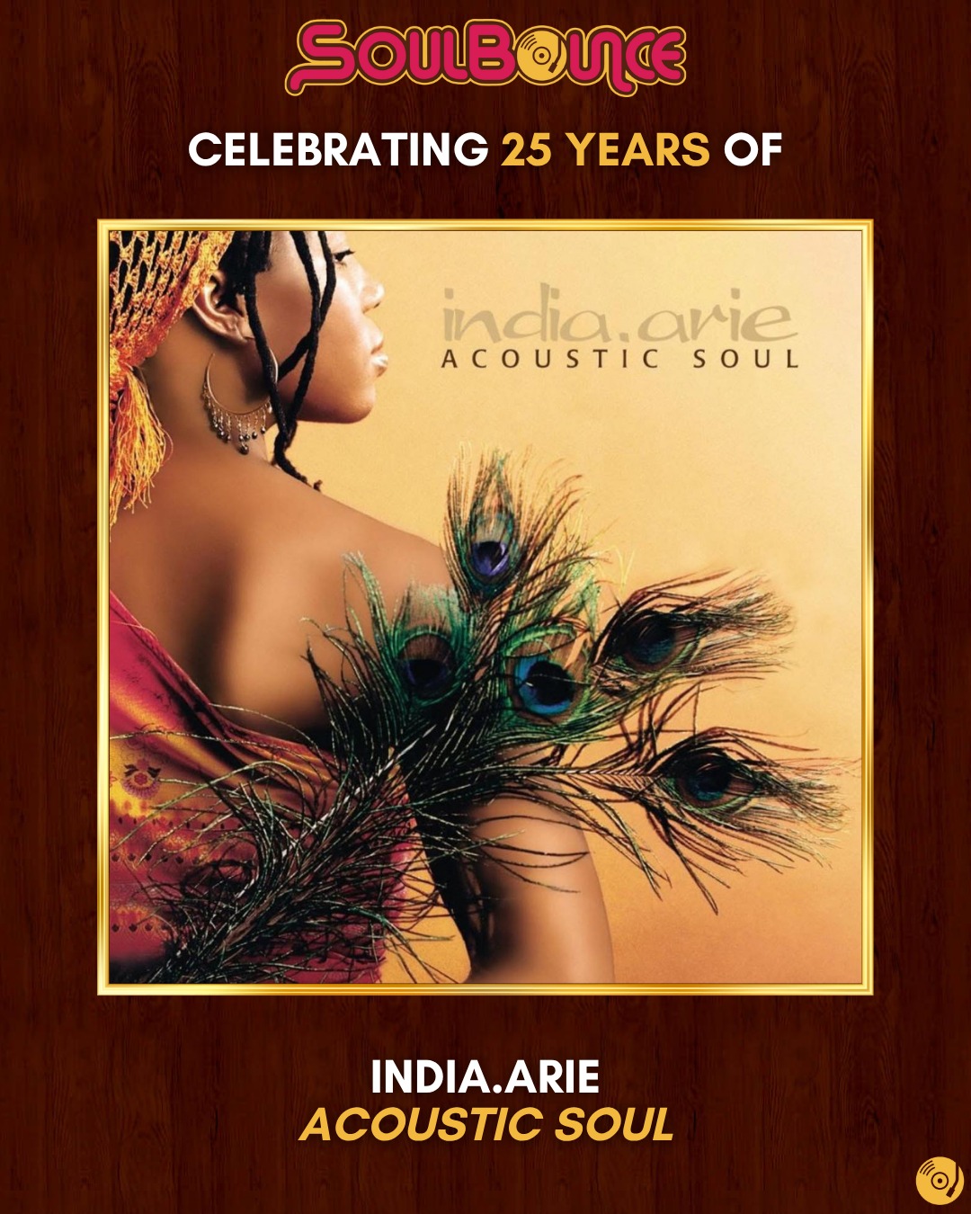 India Arie's Acoustic Soul on orange dreamsicle vinyl