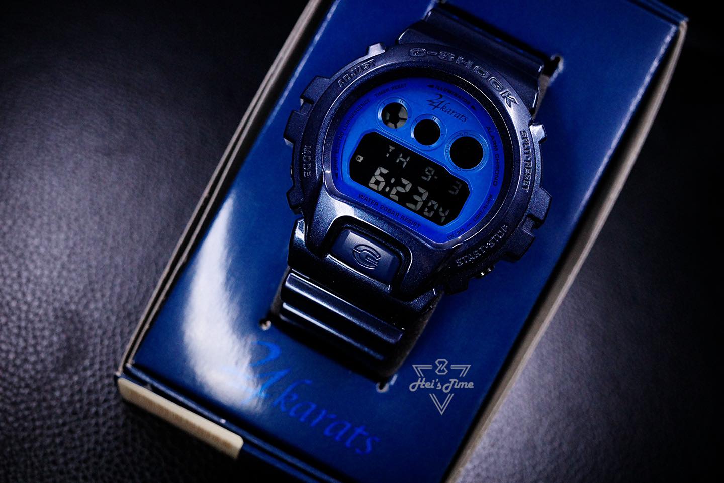 💙 G-Shock DW-6900FS 24KARATS 經典藍魂限量聯名款】 G-Shock 聯手