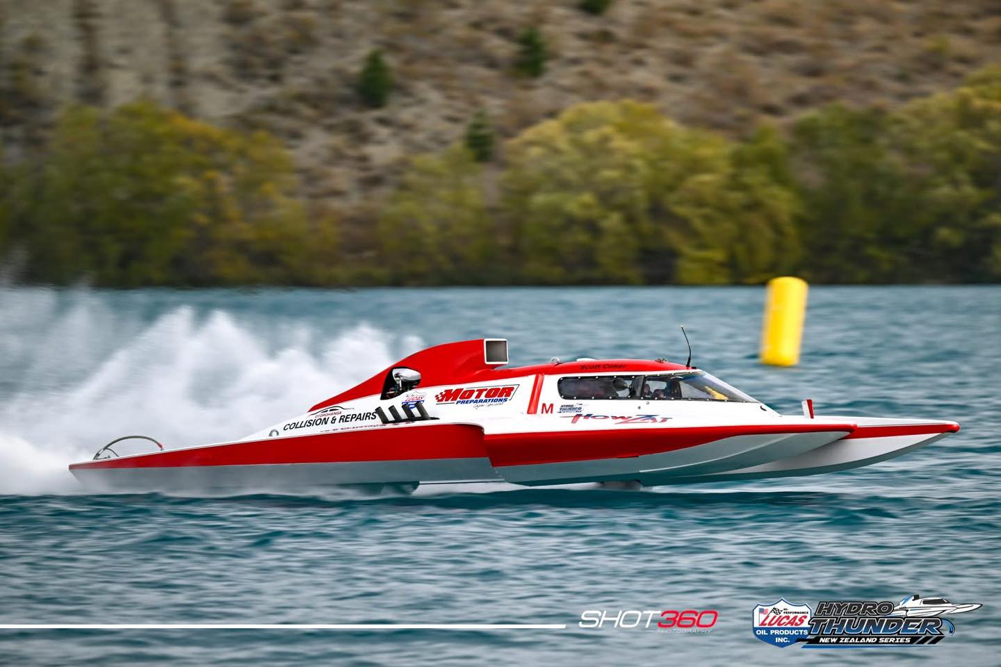 Hydro - Racing is on! There’s currently no wind and just a light ...
