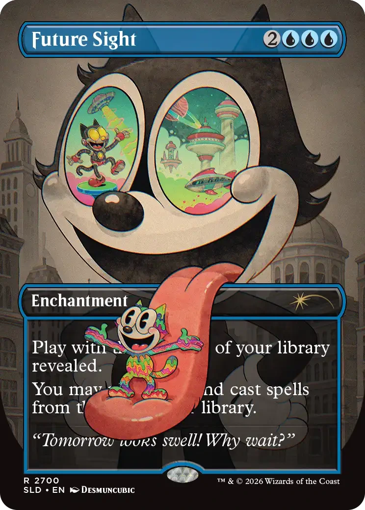 Check out Secret Lair x Felix the Cat: Magic Bag of Tricks! See