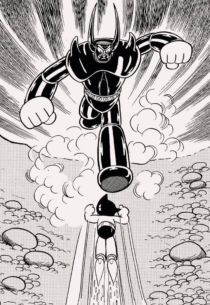 鉄腕アトム 手塚治虫 作 1952〜68年 少年 掲載 アニメ（モノクロ）1963
