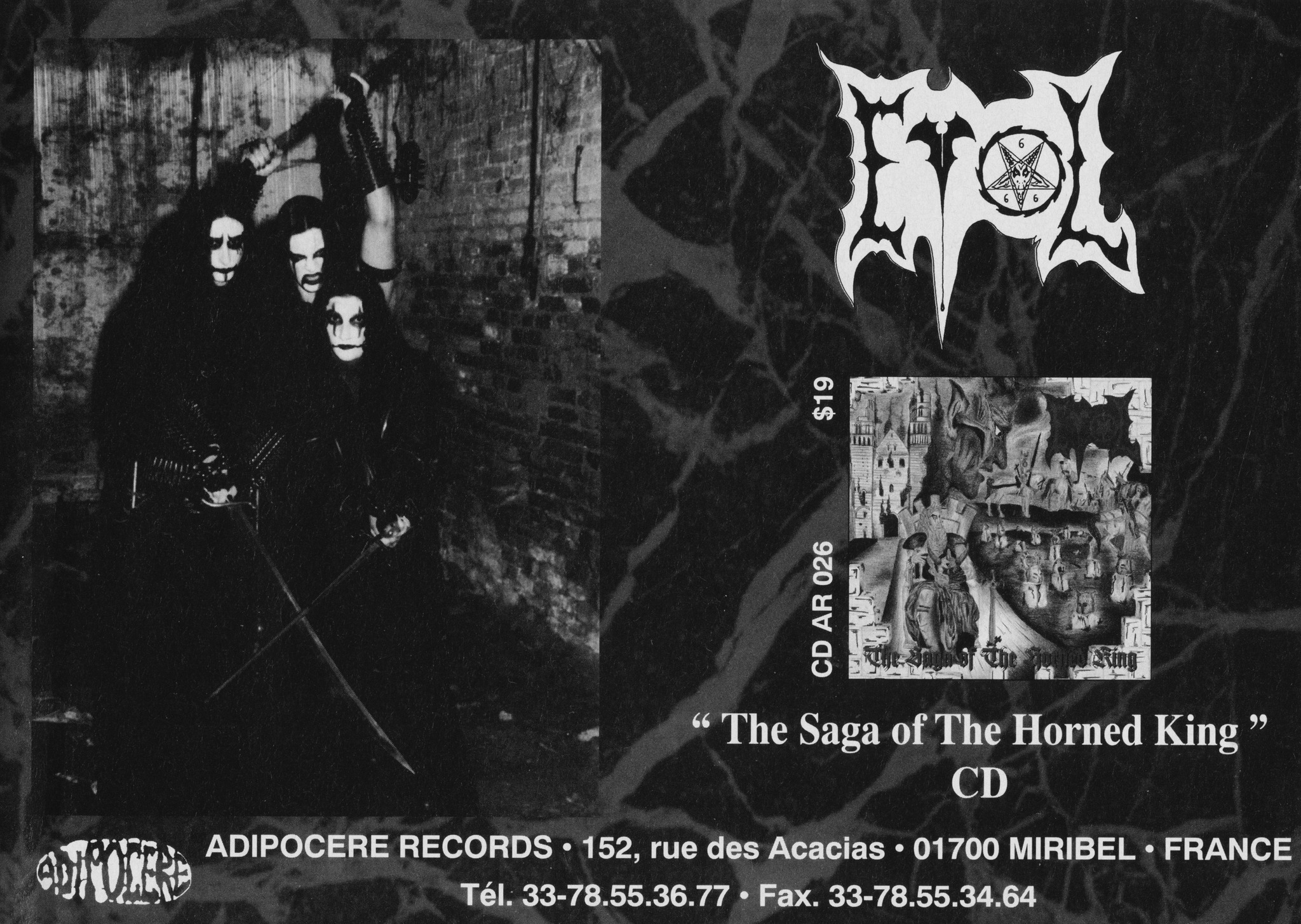 To Italy now and here's an advert for EVOL's 