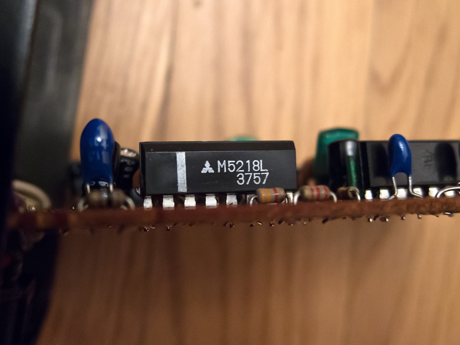 Vintage Boss HM-2 pedal with Mitsubishi M5218L chips