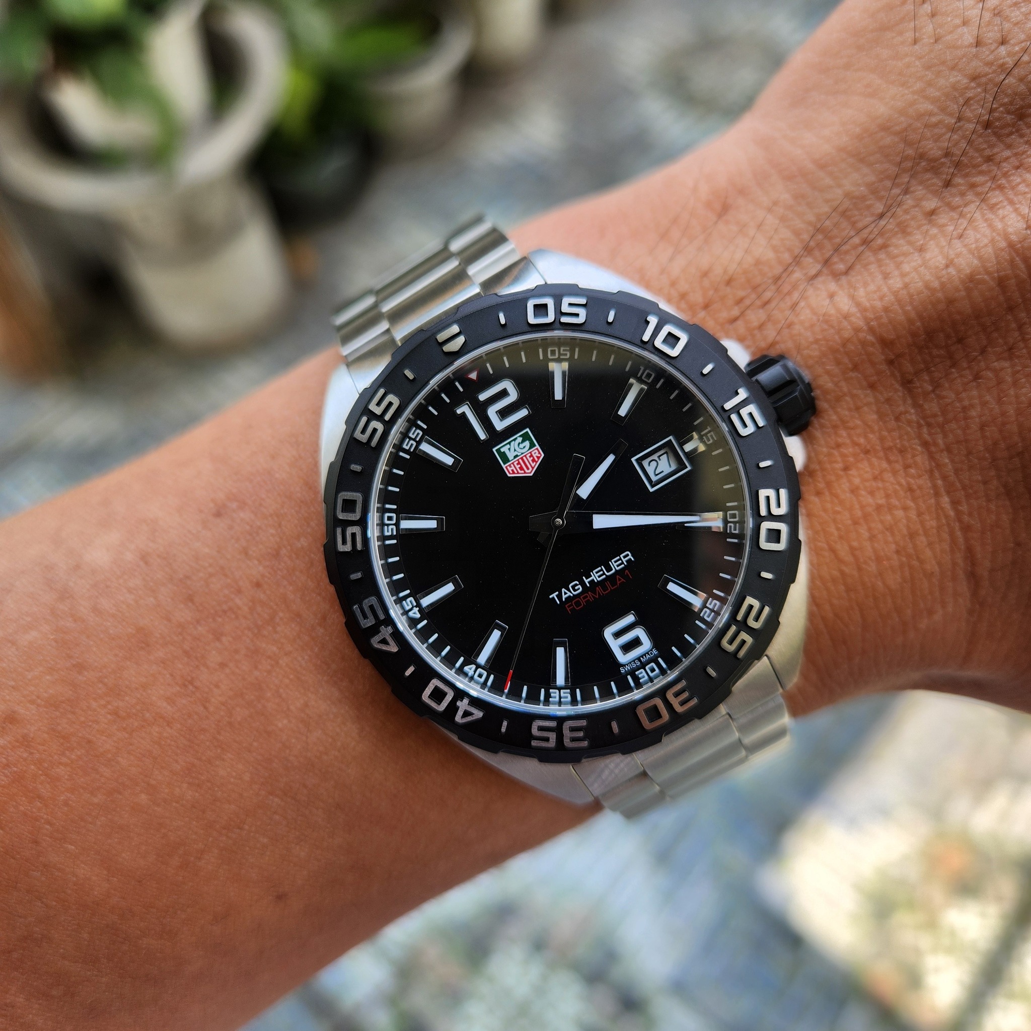 Black Dial Tag Heuer Waz1110 Price TAG Heuer Formula Men