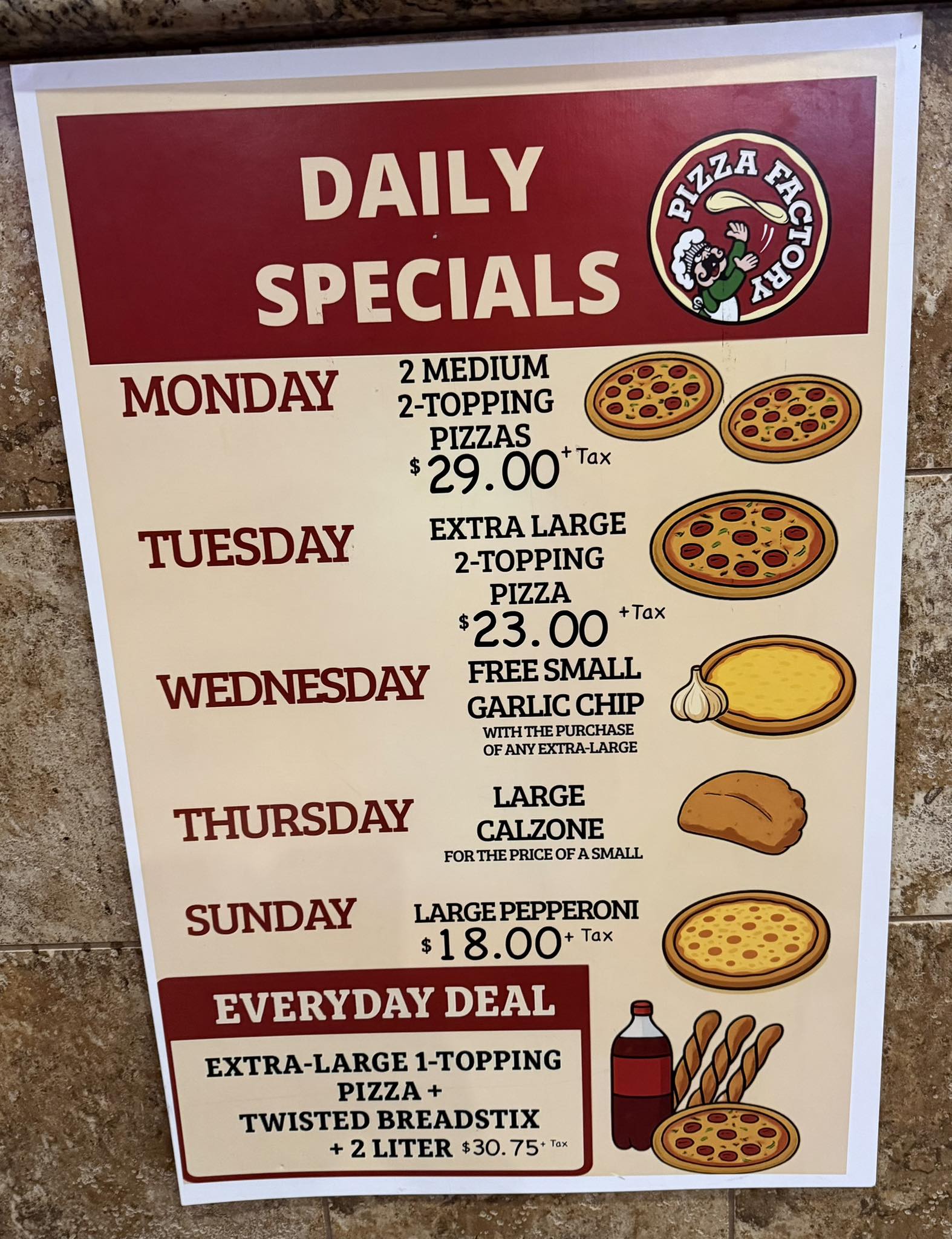 Pizza Factory Reno North Valleys | Reno NV