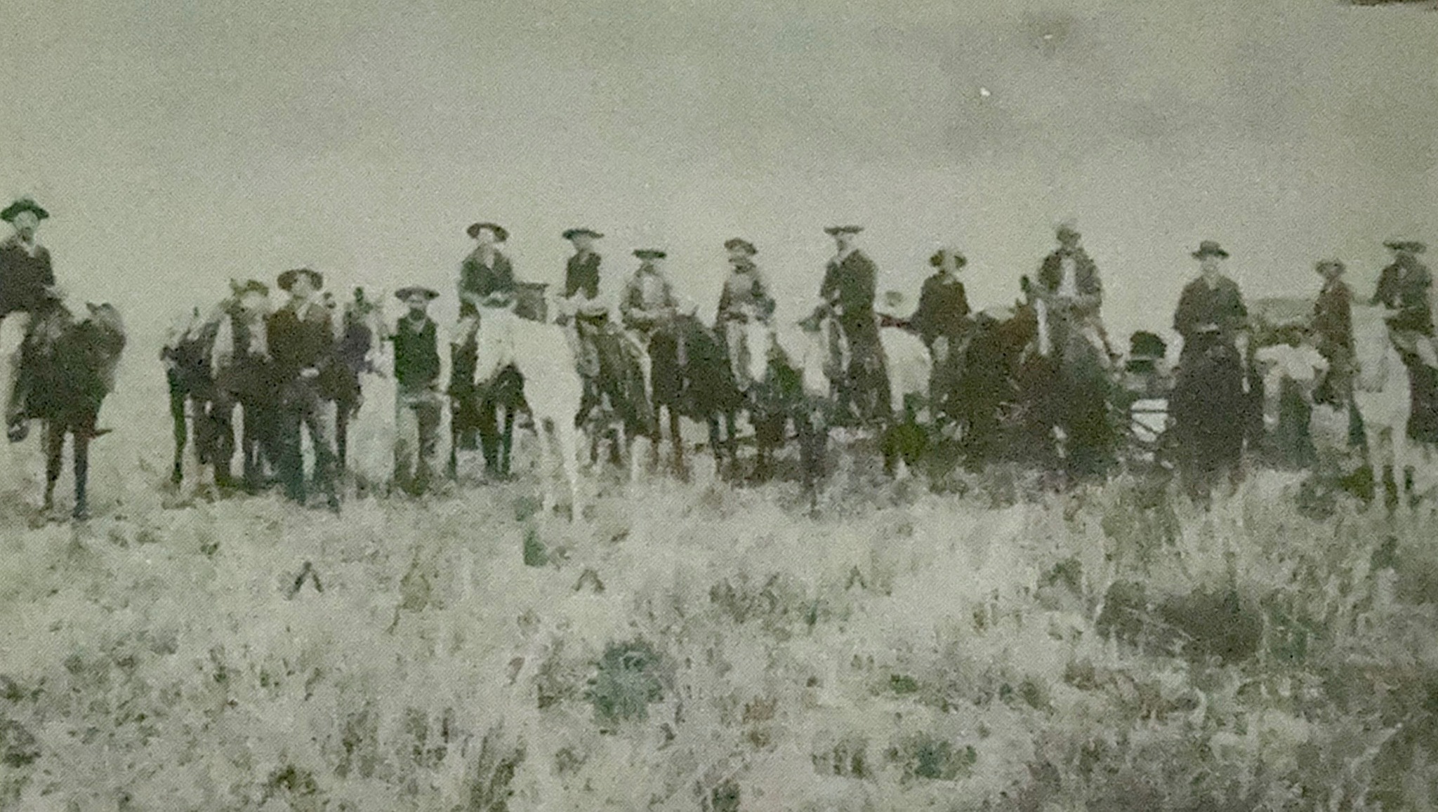 Folsom - A round-up crew in the “No Man's Land“ region of the Oklahoma ...