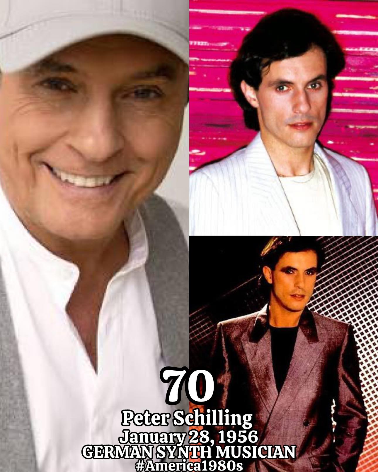 Happy 70th birthday to German musician Peter Schilling